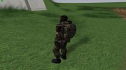 Командир группировки Тёмные сталкеры с уникальной внешностью из S.T.A.L.K.E.R para GTA San Andreas miniatura 5