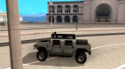 Hummer Civilian Vehicle 1986 для GTA San Andreas миниатюра 2