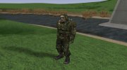 Член группировки Ликвидаторы из S.T.A.L.K.E.R v.4 para GTA San Andreas miniatura 2