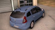 Dacia Sandero Grandtour для GTA San Andreas миниатюра 2