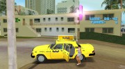 ГАЗ 3110 Такси for GTA Vice City miniature 16