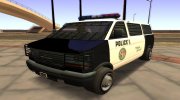 GTA V Police Transport Burrito (EML) для GTA San Andreas миниатюра 1