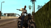 Triumph Bonnevile T-100 Scrambler for GTA San Andreas miniature 3