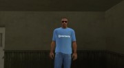 Футболка ВКонтакте para GTA San Andreas miniatura 1