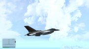 F-16 Iraqi Army Aviation для GTA San Andreas миниатюра 6