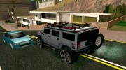 Hummer  H2  Monster для GTA San Andreas миниатюра 2