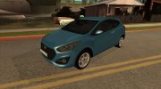 2013 Hyundai i30 3-door hatchback for GTA San Andreas miniature 1