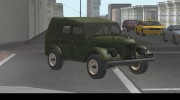 ГАЗ-69 для GTA San Andreas миниатюра 2