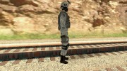 Солдат в городском камуфляже для GTA San Andreas миниатюра 4