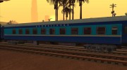 Плацкартные вагон фирменного поезда Новокузнецк для GTA San Andreas миниатюра 1