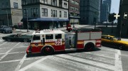 Fire Truck FDNY para GTA 4 miniatura 2