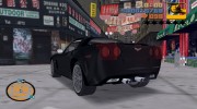 Chevrolet Corvette Z06 TT Black Revel для GTA 3 миниатюра 3