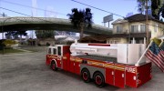 FDNY Seagrave Marauder II Tower Ladder para GTA San Andreas miniatura 3