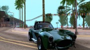 Shelby Cobra V10 TT Black Revel for GTA San Andreas miniature 5