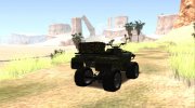 GTA V NAGASAKI Blazer (Army ATV) для GTA San Andreas миниатюра 2