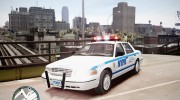 Ford Crown Victoria NYPD для GTA 4 миниатюра 1