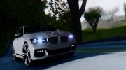 BMW 750d for GTA San Andreas miniature 1
