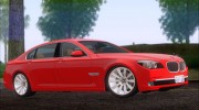 BMW 750Li 2012 para GTA San Andreas miniatura 2