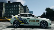 Mitsubishi Evolution X Police Car for GTA 4 miniature 5