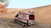 Volkswagen Crafter Ambulance for GTA San Andreas miniature 2