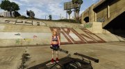 Juliet Starling из Lollipop Chainsaw для GTA 5 миниатюра 3
