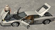 1987 Ferrari Testarossa (US-Spec) для GTA San Andreas миниатюра 6