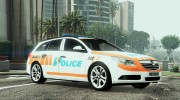 Vauxhall Insigna Swiss - GE Police for GTA 5 miniature 1
