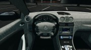 Mercedes-Benz CLK63 AMG для GTA 4 миниатюра 6