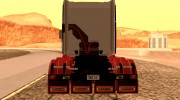 Freightliner Argosy 8x4 для GTA San Andreas миниатюра 3
