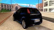 Fiat Grande Punto для GTA San Andreas миниатюра 3