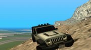 Jeep Wrangler Lowpoly для GTA San Andreas миниатюра 19