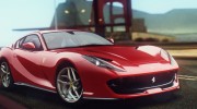 2017 Ferrari 812 Superfast для GTA San Andreas миниатюра 5