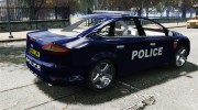 Ford Mondeo Police Nationale para GTA 4 miniatura 5
