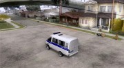 ГАЗель 2705 Полиция para GTA San Andreas miniatura 3