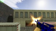 Blue Camo M4 для Counter Strike 1.6 миниатюра 2