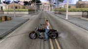 Harley Davidson FLSTF (Fat Boy) v2.0 Skin 2 para GTA San Andreas miniatura 2