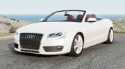 Audi A5 3.0 TDI Cabriolet (8T) 2009 для BeamNG.Drive миниатюра 1