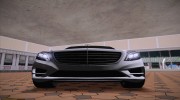 Mercedes Benz S63 AMG W222 для GTA San Andreas миниатюра 6