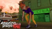 Amazing Player Female 2.0 для GTA San Andreas миниатюра 8