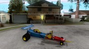 Dragg car para GTA San Andreas miniatura 5