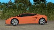 Lamborghini Gallardo 2005 for GTA Vice City miniature 2