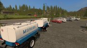 Молоковоз ГАЗ 3309 для Farming Simulator 2017 миниатюра 5