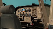Cessna 172 Skyhawk для GTA San Andreas миниатюра 5