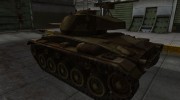 Шкурка для американского танка M24 Chaffee para World Of Tanks miniatura 3