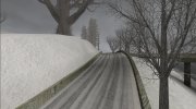 Winter Los Santos Roads (+Remove Grass & Flowers) для GTA San Andreas миниатюра 8
