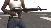 M4 HQ для GTA San Andreas миниатюра 1