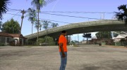 CJ в футболке (Playback) для GTA San Andreas миниатюра 3