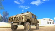 Afghanistan Humvee для GTA San Andreas миниатюра 4