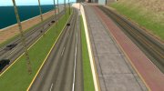 Дороги как в США para GTA San Andreas miniatura 6