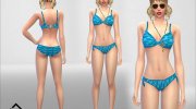 Glam Bikini para Sims 4 miniatura 2